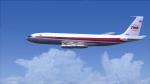 FSX/P3D Captain Sim Boeing 707-331Adv TWA 1969 Textures